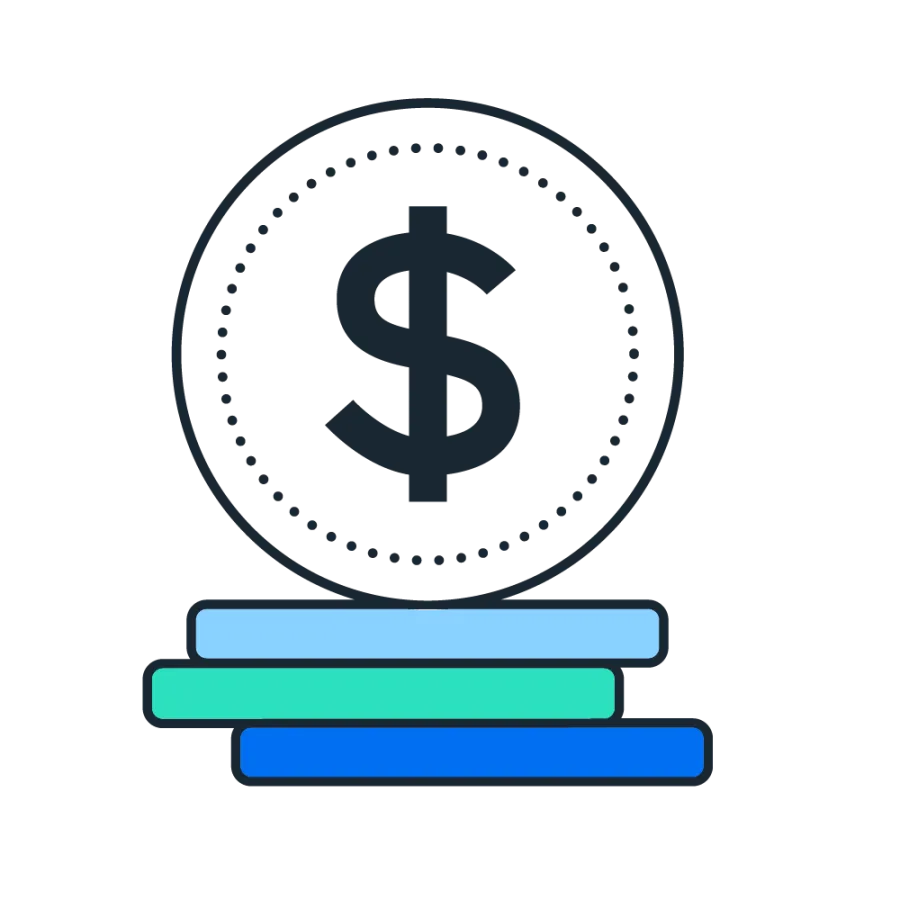 graphic of money