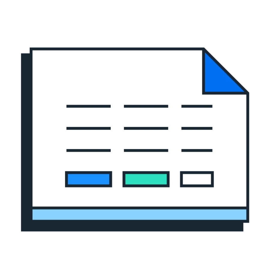 Report pictogram