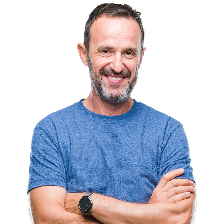 business professional with arms crossed in front