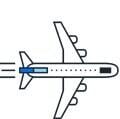 Airplane pictogram